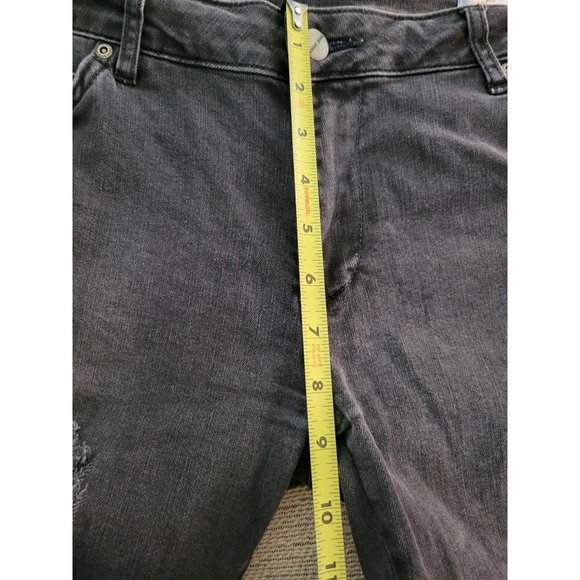 Anine Bing Brodie Black Distressed Skinny leg jeans size 29 - Picture 4 of 10
